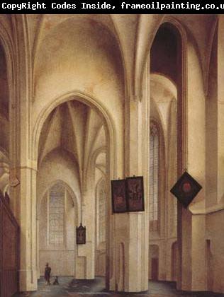 Pieter Jansz Saenredam Church Interior in Utreche (mk08)